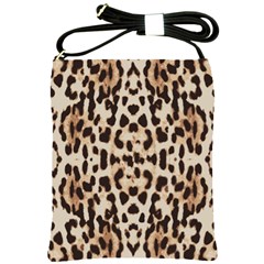 Pattern Leopard Skin Background Shoulder Sling Bag by Sapixe