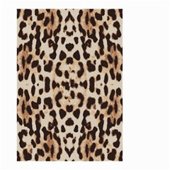 Pattern Leopard Skin Background Small Garden Flag (two Sides) by Sapixe