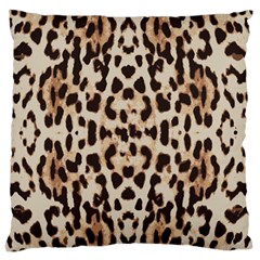 Pattern Leopard Skin Background Standard Flano Cushion Case (one Side) by Sapixe