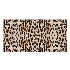 Pattern Leopard Skin Background Satin Shawl by Sapixe