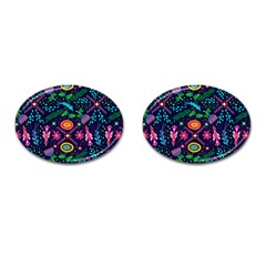 Pattern Nature Design Patterns Cufflinks (oval) by Sapixe