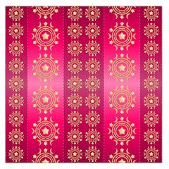 Background Pattern Pink Wallpaper Large Satin Scarf (square) by Sapixe