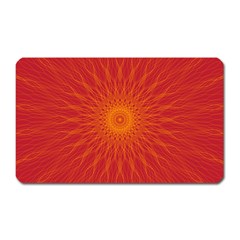 Background Rays Sun Magnet (rectangular) by Sapixe