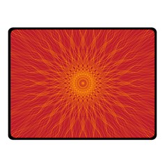 Background Rays Sun Double Sided Fleece Blanket (small)  by Sapixe