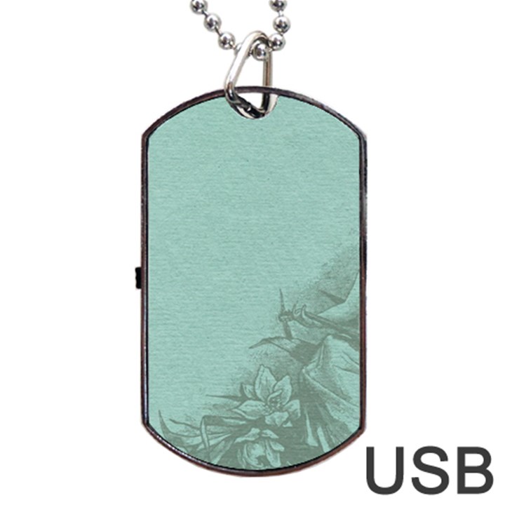 Background 1210569 1280 Dog Tag USB Flash (Two Sides)