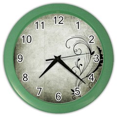 Grunge 1133689 1920 Color Wall Clock by vintage2030