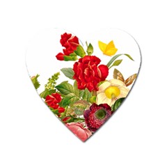 Flower Bouquet 1131891 1920 Heart Magnet by vintage2030