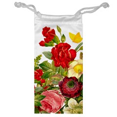 Flower Bouquet 1131891 1920 Jewelry Bag by vintage2030