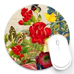 Vintage 1122622 1280 Round Mousepads by vintage2030