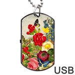 Vintage 1122622 1280 Dog Tag USB Flash (One Side) Front