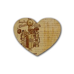 Vintage 1123731 1920 Heart Coaster (4 Pack)  by vintage2030