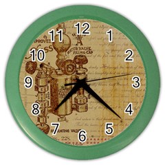 Vintage 1123731 1920 Color Wall Clock by vintage2030