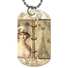 Paris 1122617 1920 Dog Tag (Two Sides)