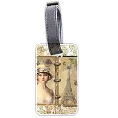 Paris 1122617 1920 Luggage Tags (two Sides) by vintage2030