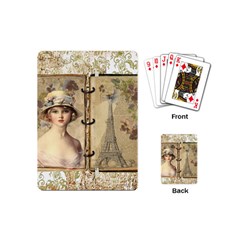 Paris 1122617 1920 Playing Cards (mini) by vintage2030