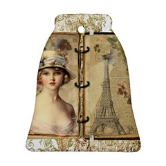 Paris 1122617 1920 Bell Ornament (two Sides) by vintage2030