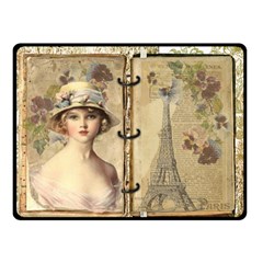 Paris 1122617 1920 Double Sided Fleece Blanket (small)  by vintage2030