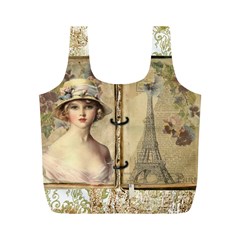 Paris 1122617 1920 Full Print Recycle Bag (M)