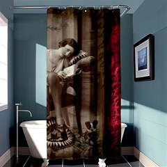 Vintage 1217079 1920 Shower Curtain 36  X 72  (stall)  by vintage2030