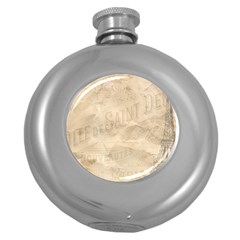 Paris 1118815 1280 Round Hip Flask (5 Oz) by vintage2030