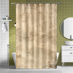 Paris 1118815 1280 Shower Curtain 48  X 72  (small)  by vintage2030