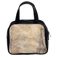 Paris 1118815 1280 Classic Handbag (two Sides) by vintage2030