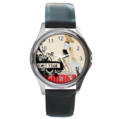 Retro 1112777 1920 Round Metal Watch by vintage2030