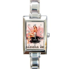 Retro 1112778 1920 Rectangle Italian Charm Watch by vintage2030