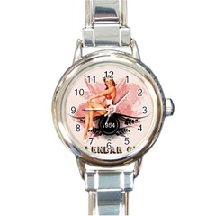 Retro 1112778 1920 Round Italian Charm Watch by vintage2030