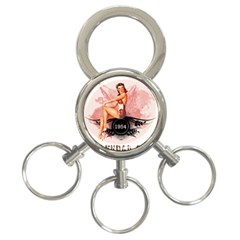 Retro 1112778 1920 3-ring Key Chains by vintage2030