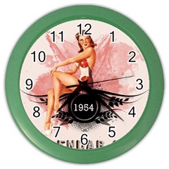 Retro 1112778 1920 Color Wall Clock by vintage2030