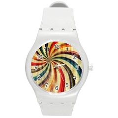 Abstract 2068610 960 720 Round Plastic Sport Watch (m) by vintage2030