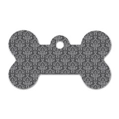 Damask 937606 960 720 Dog Tag Bone (two Sides) by vintage2030