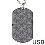 Damask 937606 960 720 Dog Tag USB Flash (One Side) Front