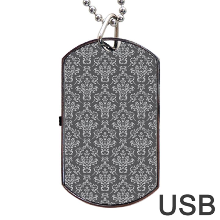 Damask 937606 960 720 Dog Tag USB Flash (One Side)