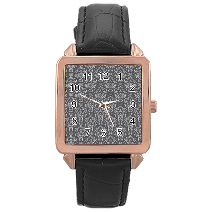 Damask 937606 960 720 Rose Gold Leather Watch 