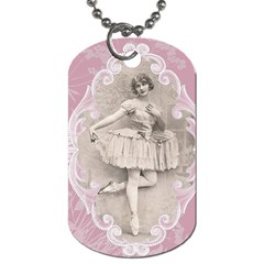 Lady 1112861 1280 Dog Tag (one Side) by vintage2030