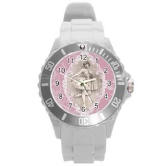 Lady 1112861 1280 Round Plastic Sport Watch (l) by vintage2030