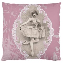 Lady 1112861 1280 Large Cushion Case (two Sides) by vintage2030