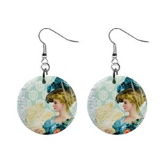 Lady 1112776 1920 Mini Button Earrings by vintage2030