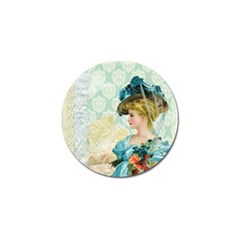 Lady 1112776 1920 Golf Ball Marker (4 Pack) by vintage2030