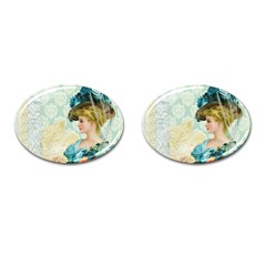 Lady 1112776 1920 Cufflinks (oval) by vintage2030