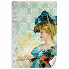 Lady 1112776 1920 Canvas 20  X 30  by vintage2030