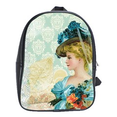 Lady 1112776 1920 School Bag (xl) by vintage2030