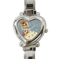 Retro 1107634 1920 Heart Italian Charm Watch