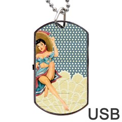 Retro 1107634 1920 Dog Tag USB Flash (One Side)