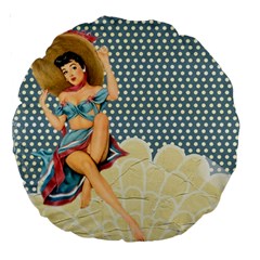 Retro 1107634 1920 Large 18  Premium Round Cushions