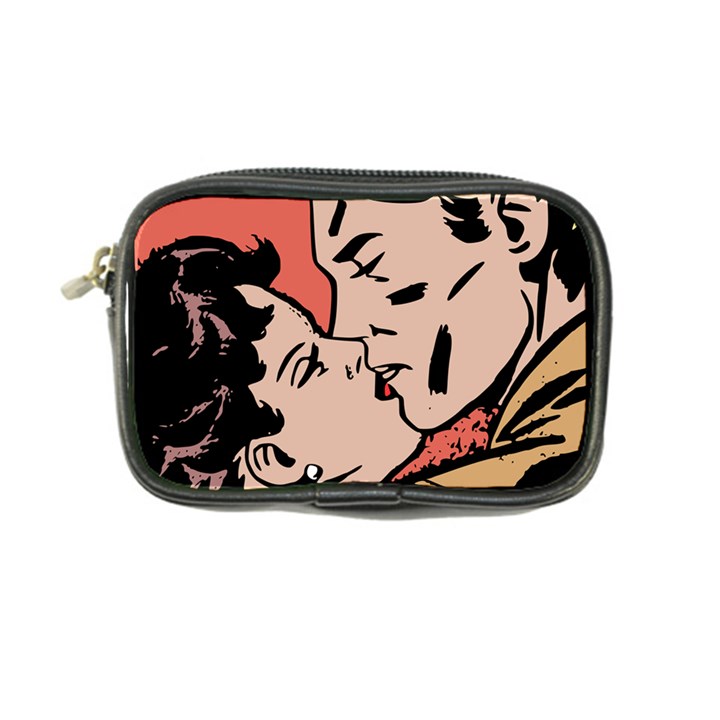 Retrocouplekissing Coin Purse