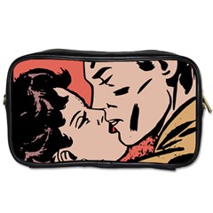 Retrocouplekissing Toiletries Bag (two Sides)