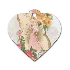 Vintage 1079517 1920 Dog Tag Heart (two Sides) by vintage2030